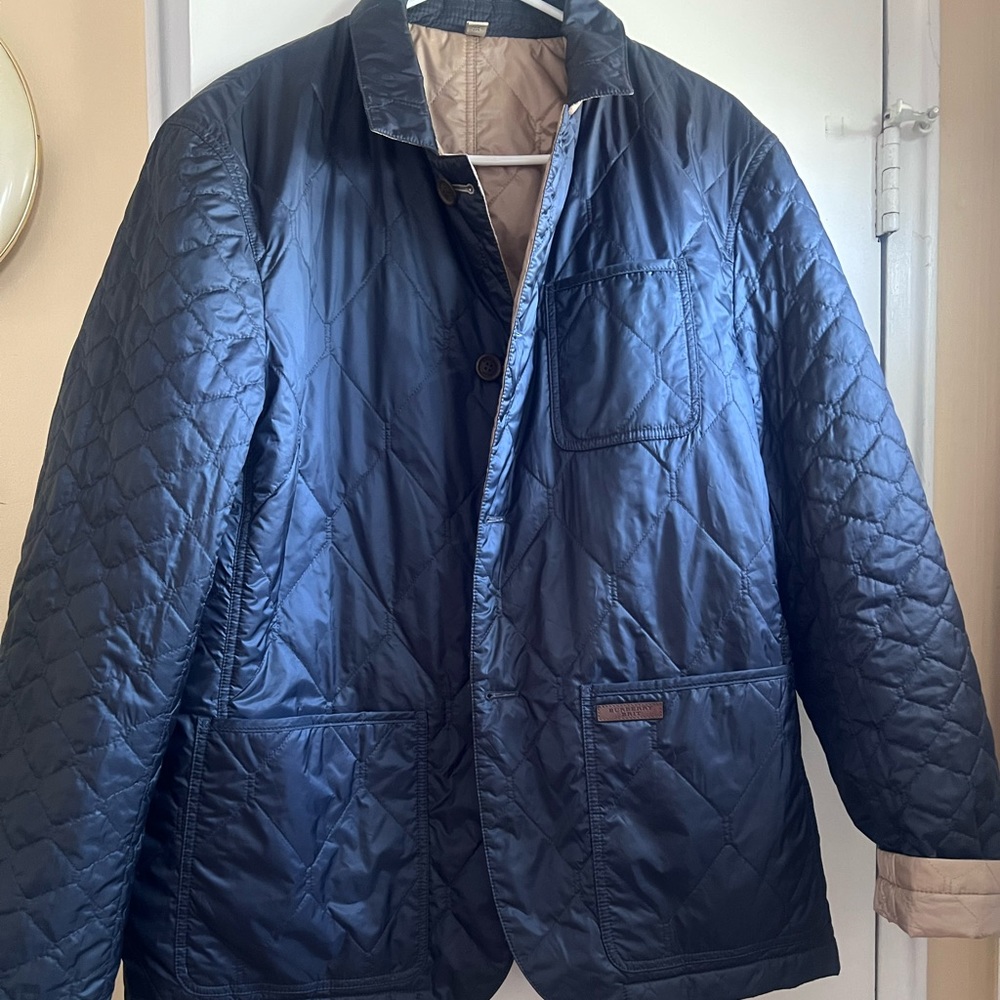 Mens Burberry Jacket Sz XXL reversible